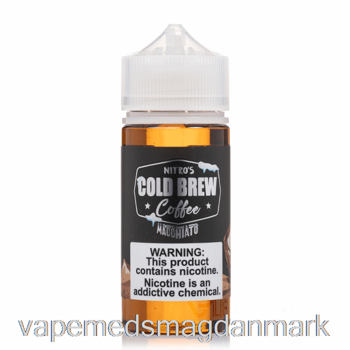 Vape Uden Nikotin Macchiato - Nitros Koldbryg - 100ml 3mg